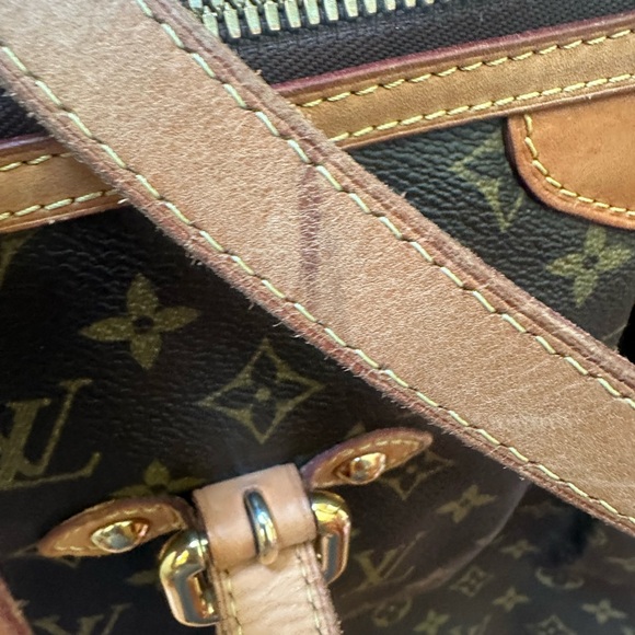 LOUIS VUITTON EUC Monogram Palermo GM With Missing Crossbody Strap - Picture 10 of 16